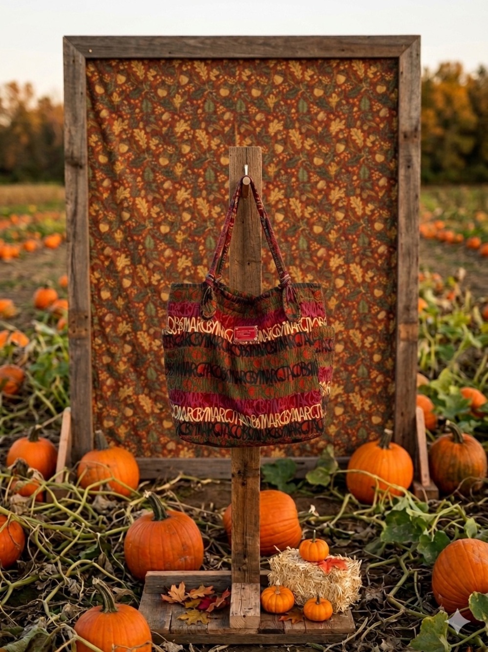 Marc by Marc Jacobs quilted canvas tote